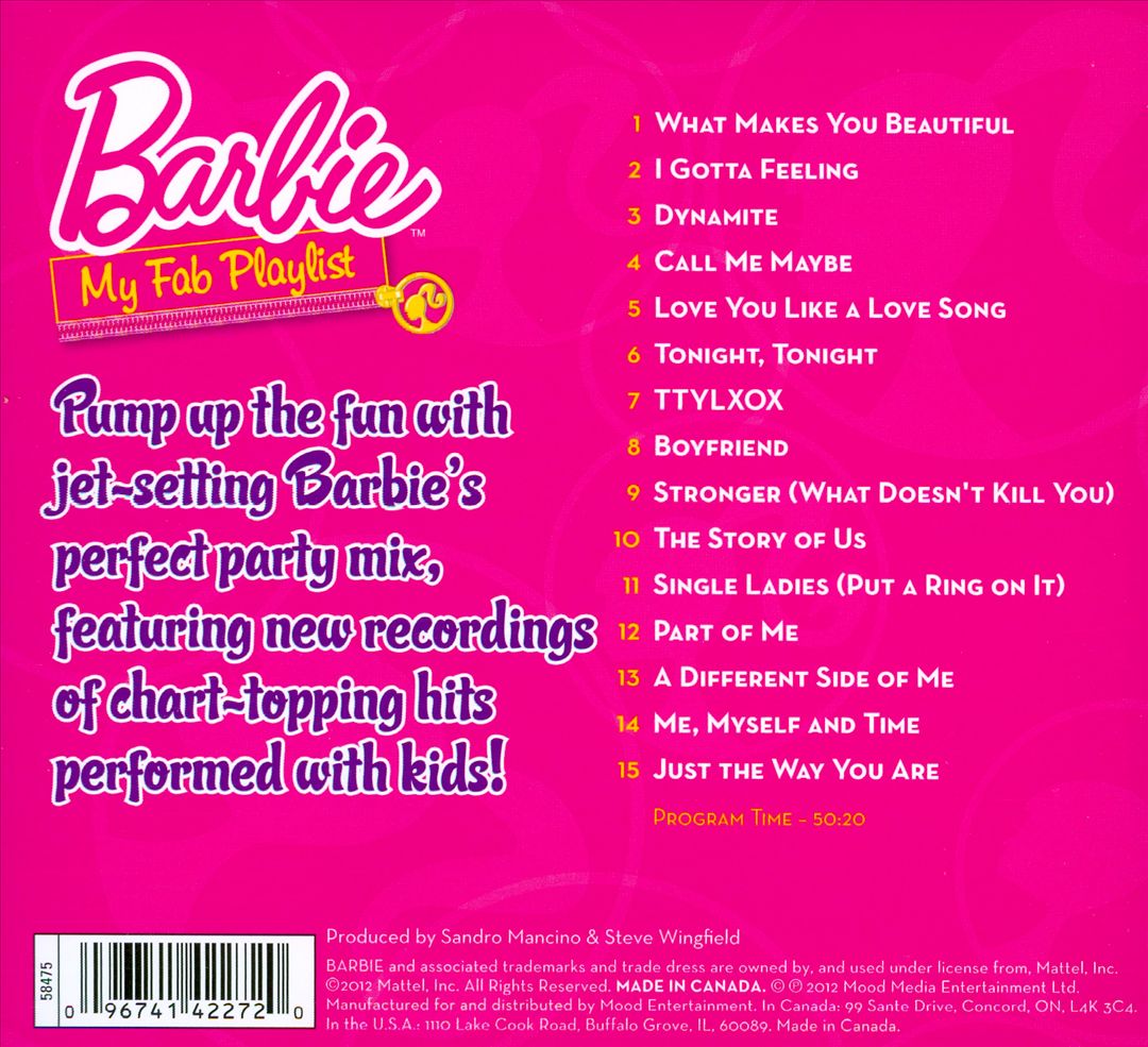 Barbie: World Tour Party Mix cover art