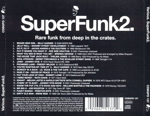 SuperFunk, Vol. 2 cover art