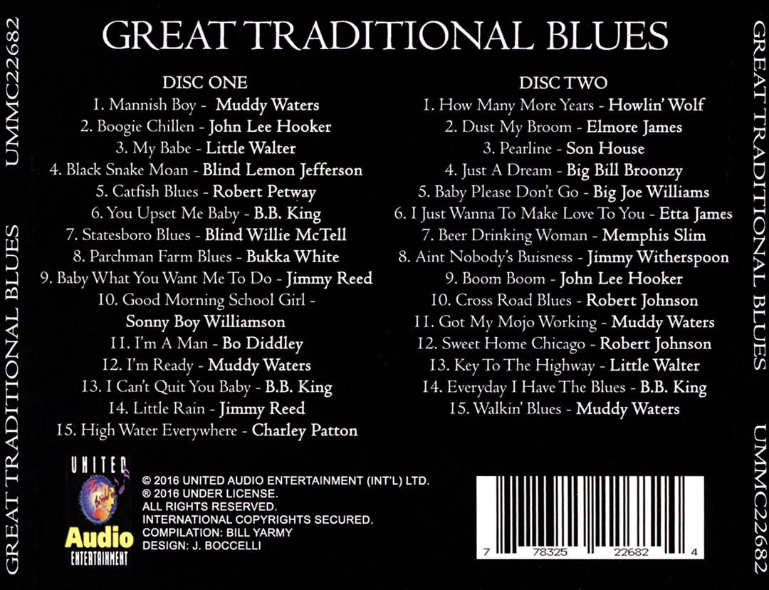 Great Traditional Blues cover art