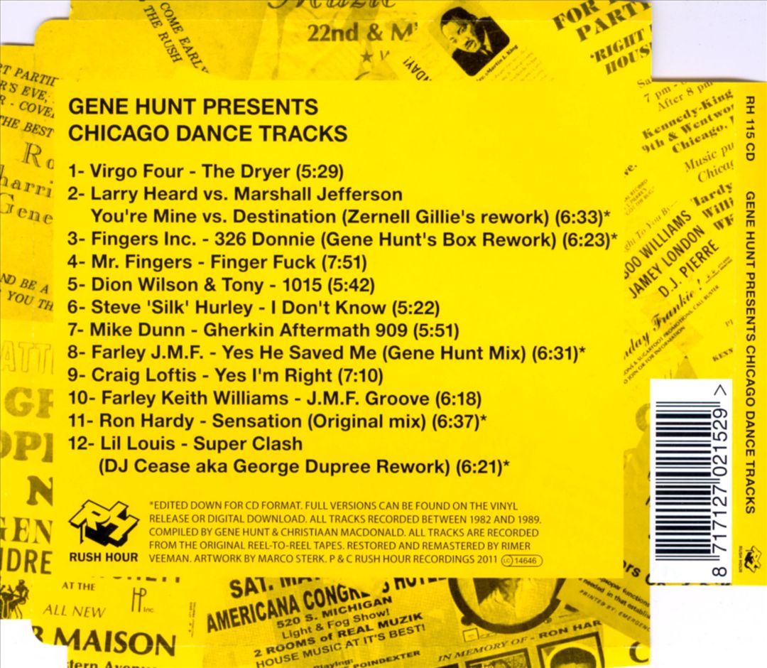 Chicago Dance Tracks, Vol. 1 cover art