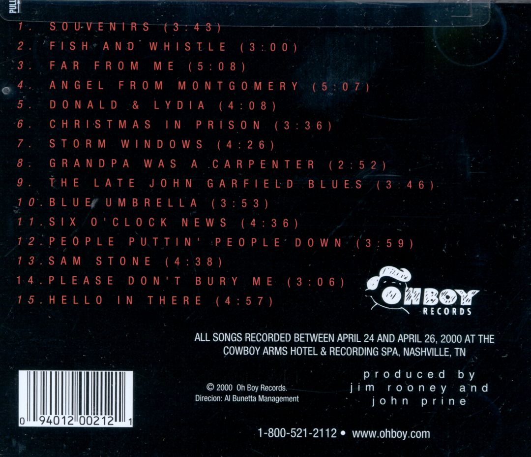 Souvenirs cover art