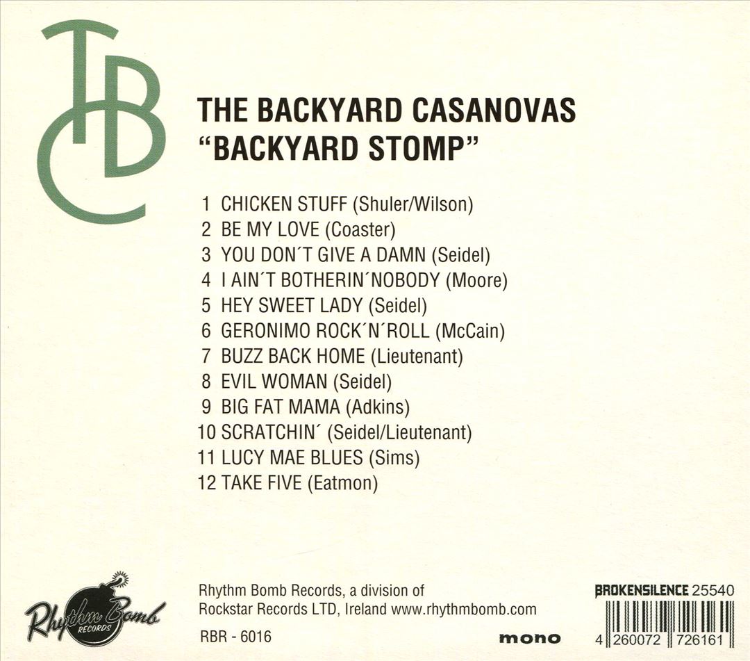 Backyard Stomp cover art