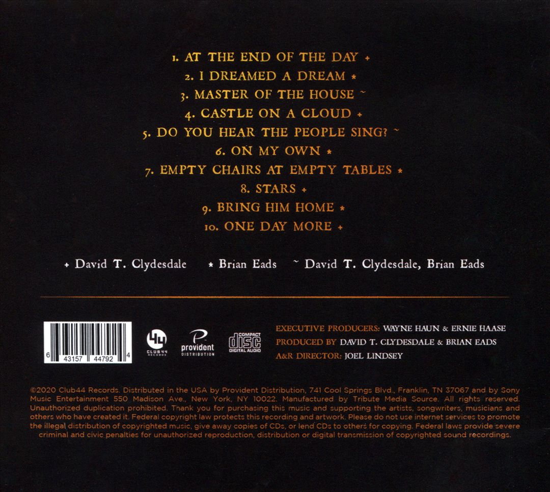 Miserables: Symphonic Highlights cover art