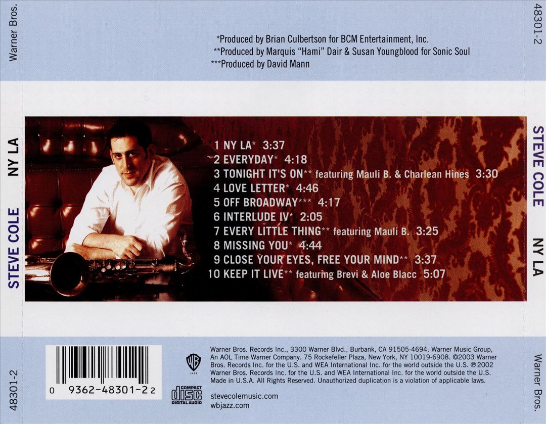 NY LA cover art