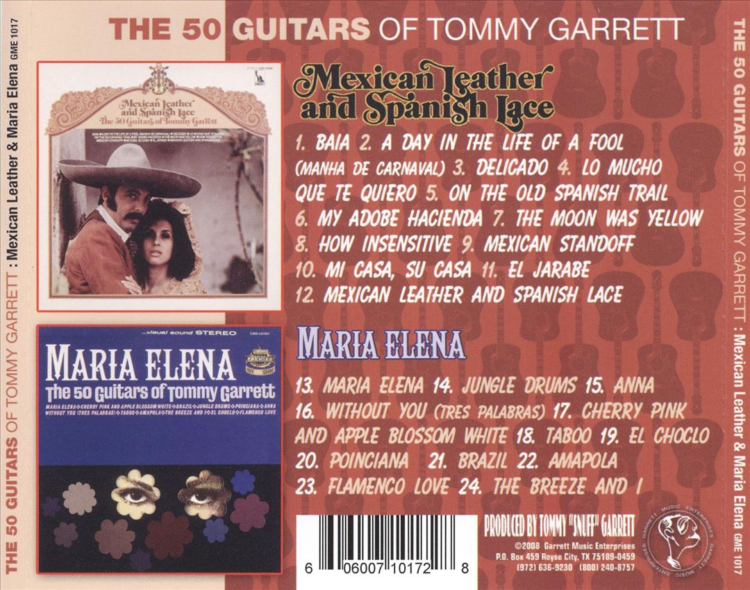 Mexican Leather and Spanish Lace/Maria Elena cover art