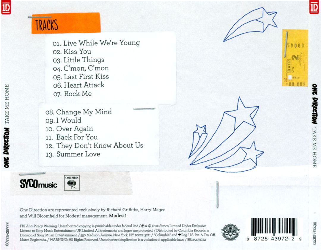 Take Me Home cover art