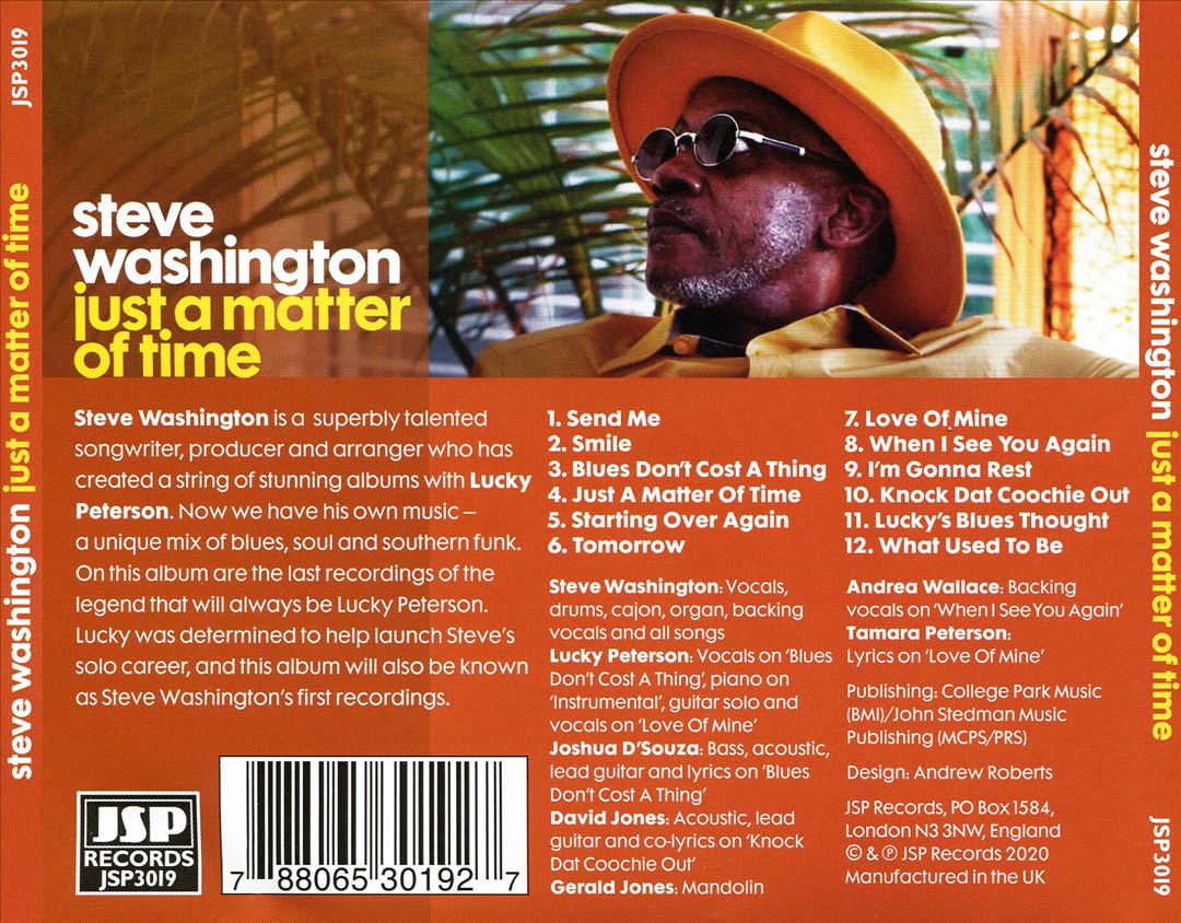 Just a Matter of Time cover art