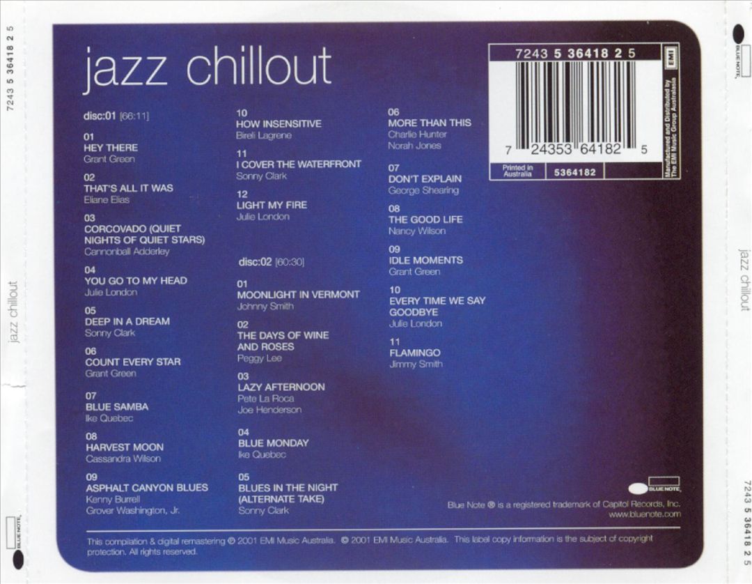 Jazz Chillout [EMI] cover art