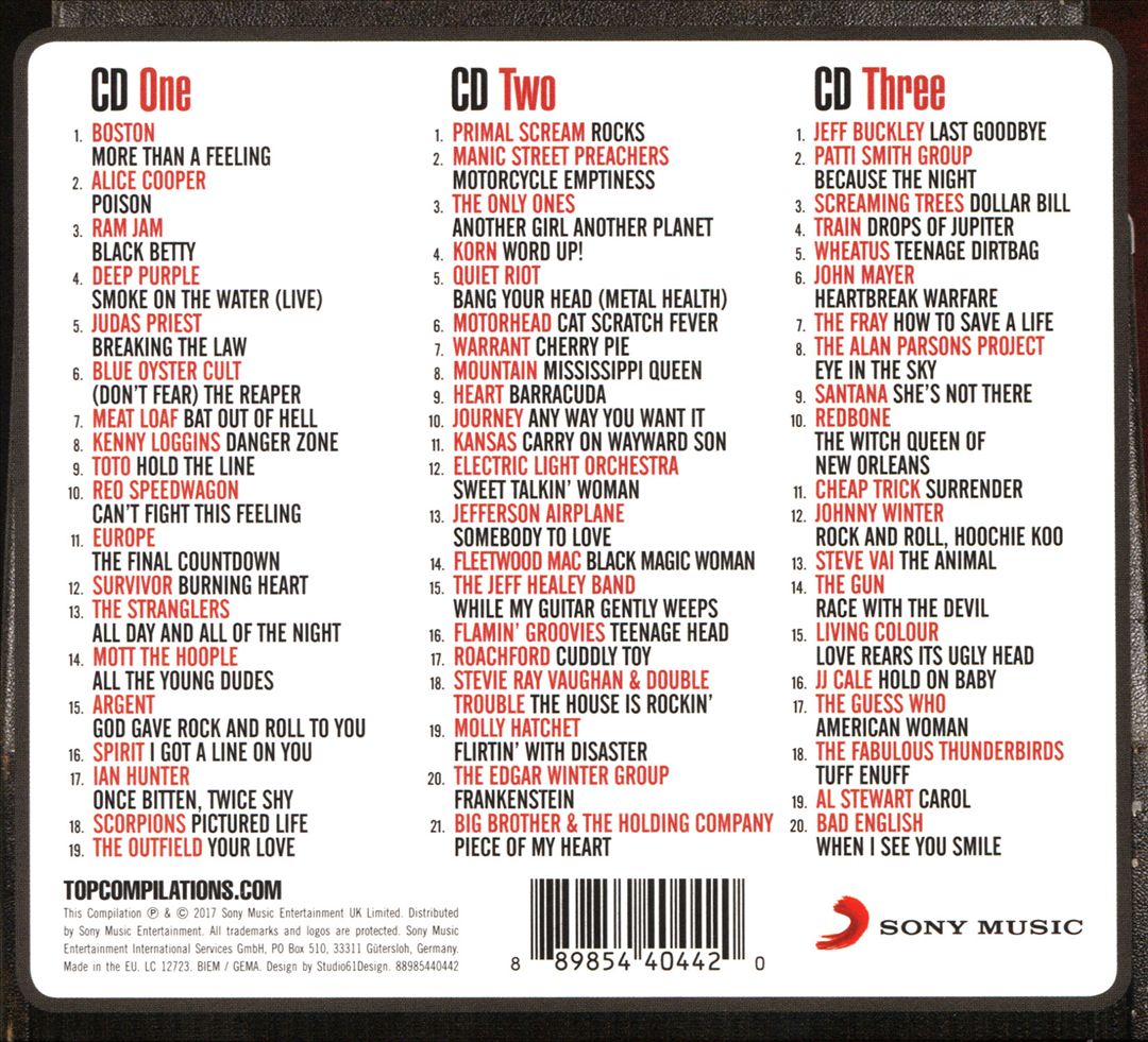 Classic Rock Collection [Sony Music] cover art