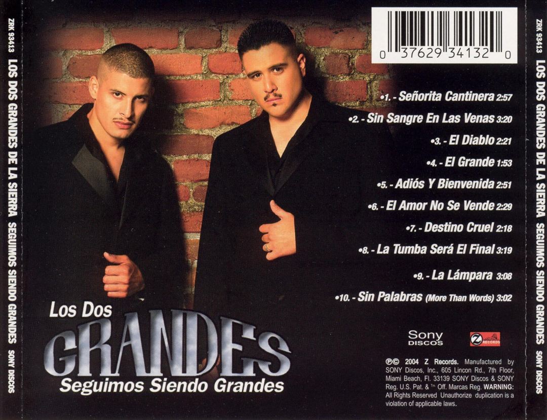 Dos Grandes de la Sierra cover art