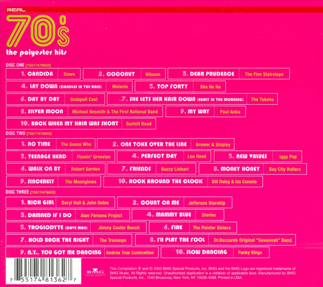 Real 70's: The Polyester Hits cover art