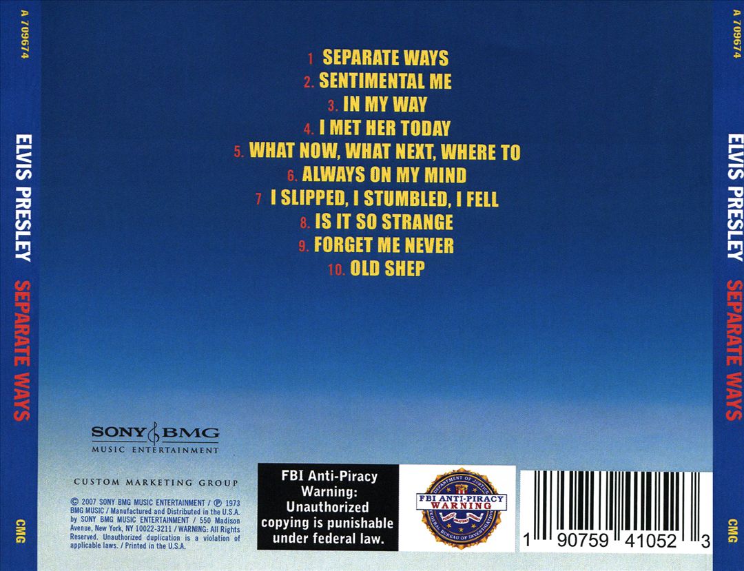 Separate Ways cover art