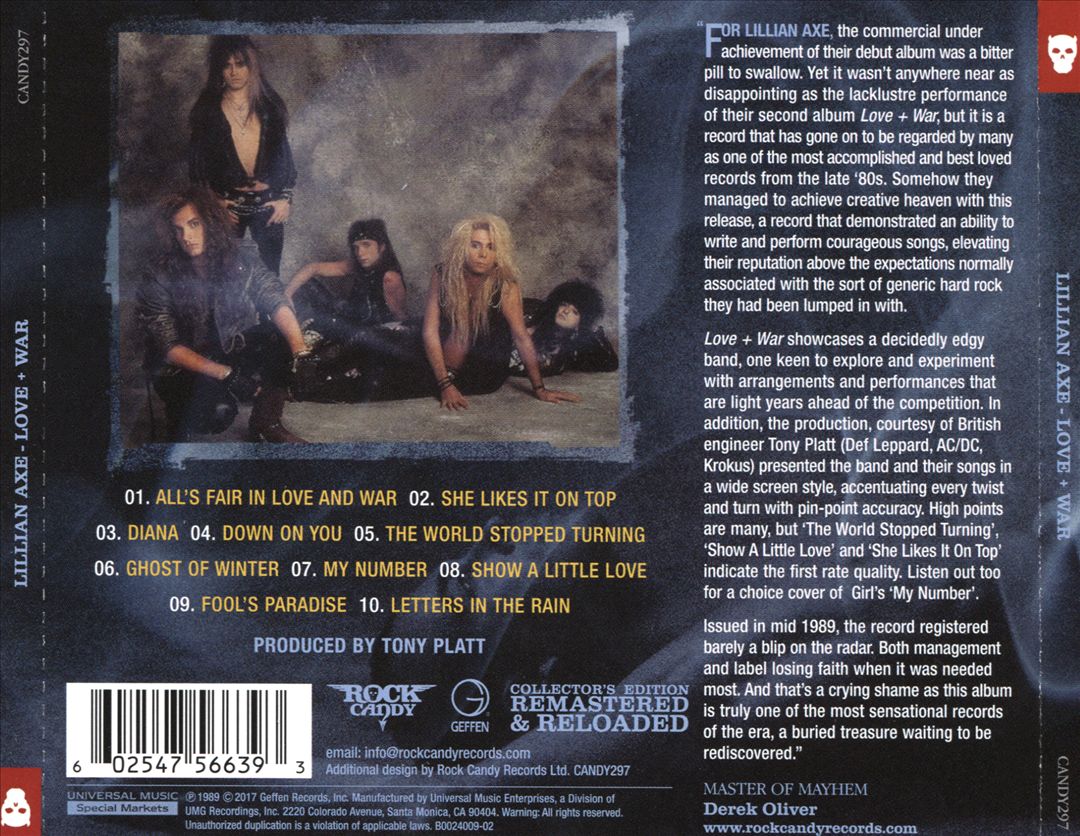 Love + War cover art