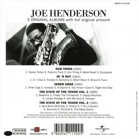 5 Original Albums cover art