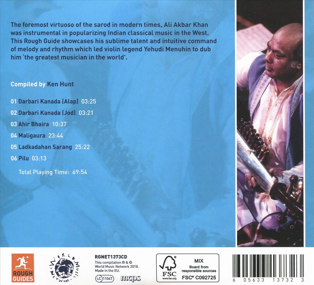 Rough Guide to Ali Akbar Khan cover art