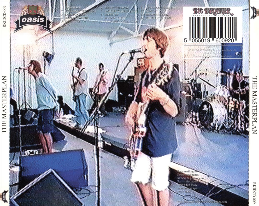 Masterplan cover art