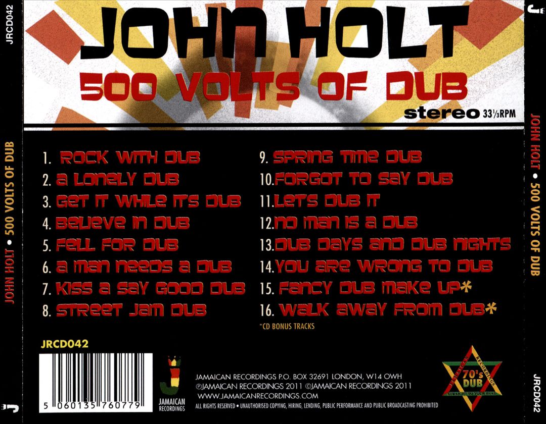 500 Volts of Dub cover art