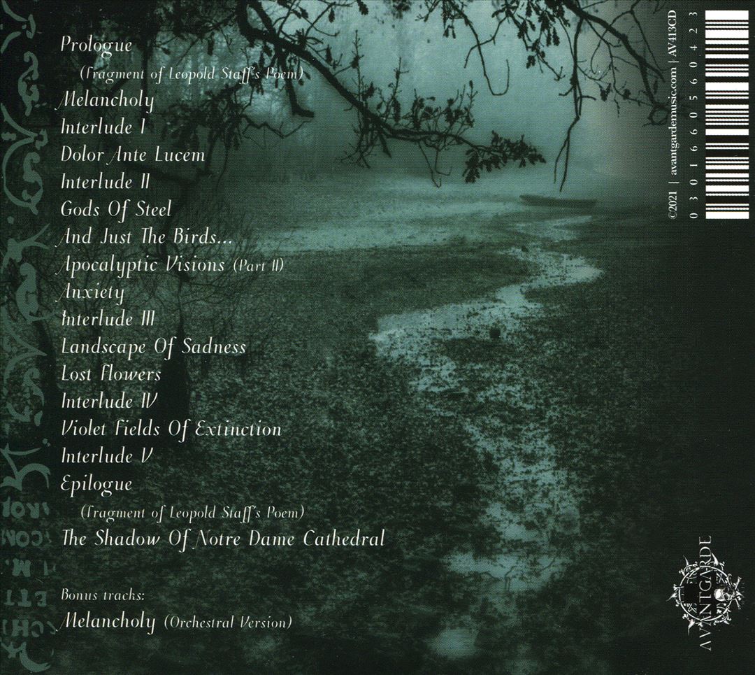 Melancholy cover art