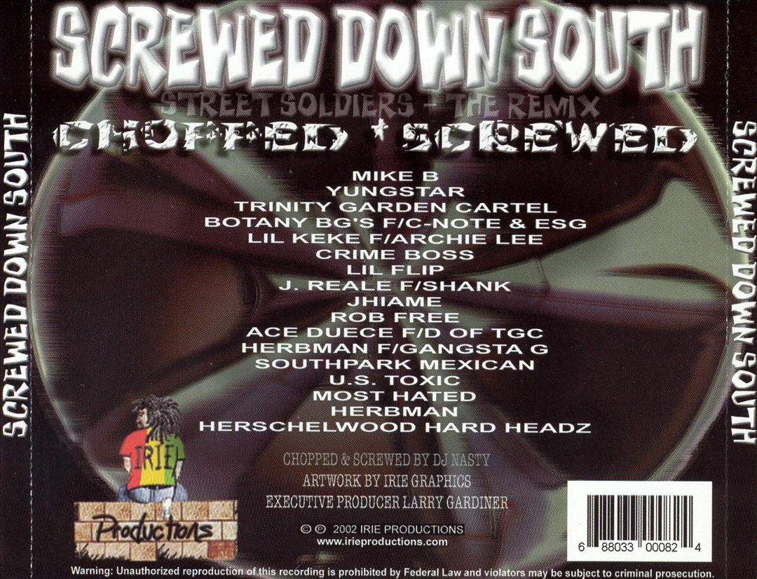 Screwed Down South cover art