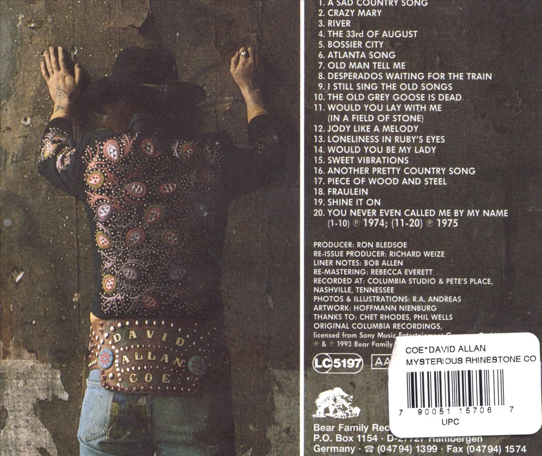 Mysterious Rhinestone Cowboy/Once Upon a Time cover art