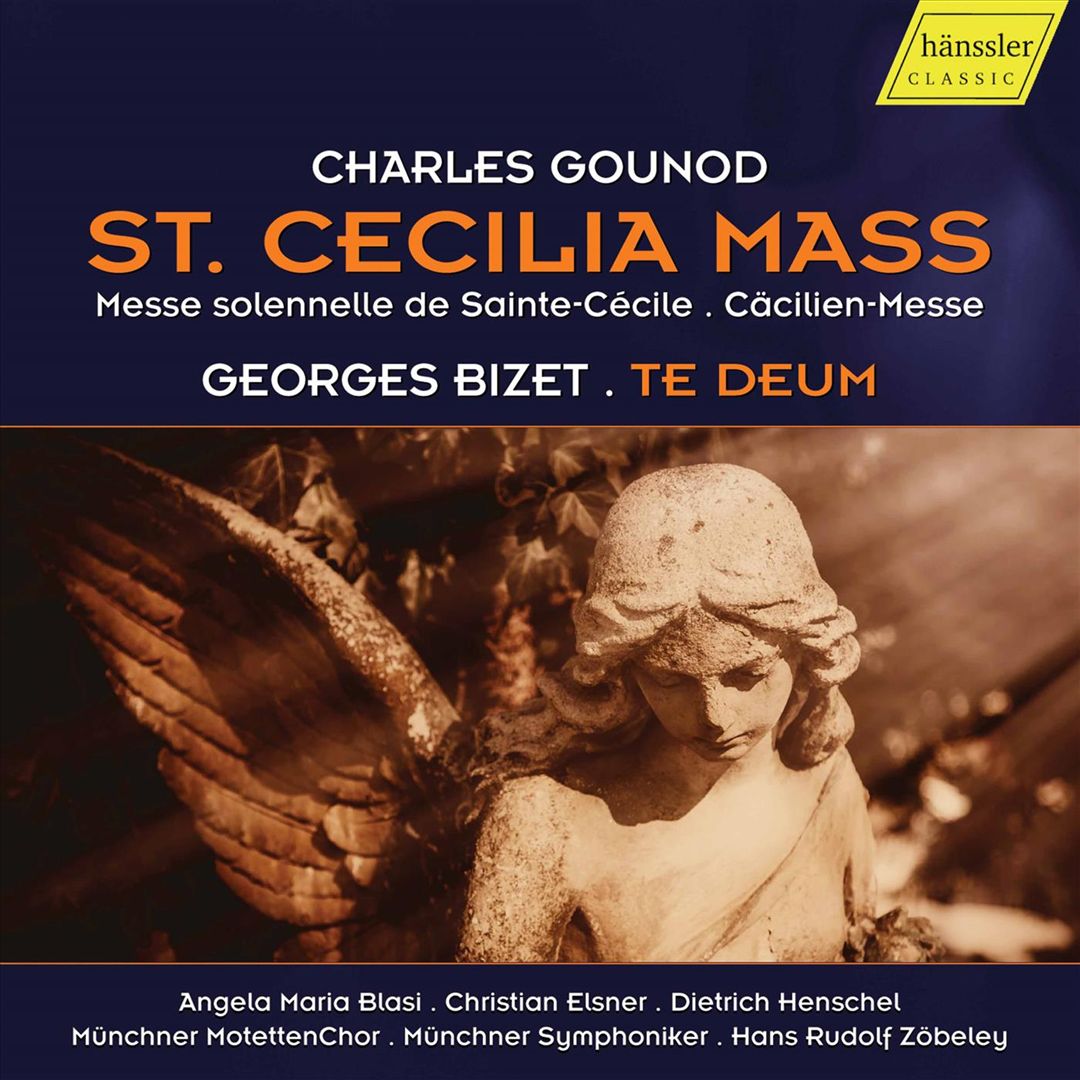 Charles Gounod: St. Cecilia Mass; Georges Bizet: Te Deum cover art