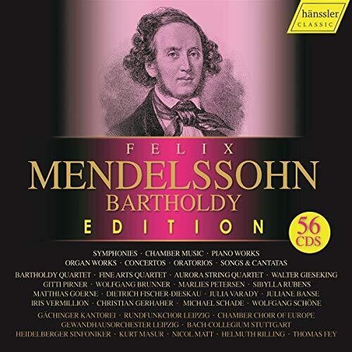 Felix Mendelssohn Bartoldy Edition cover art