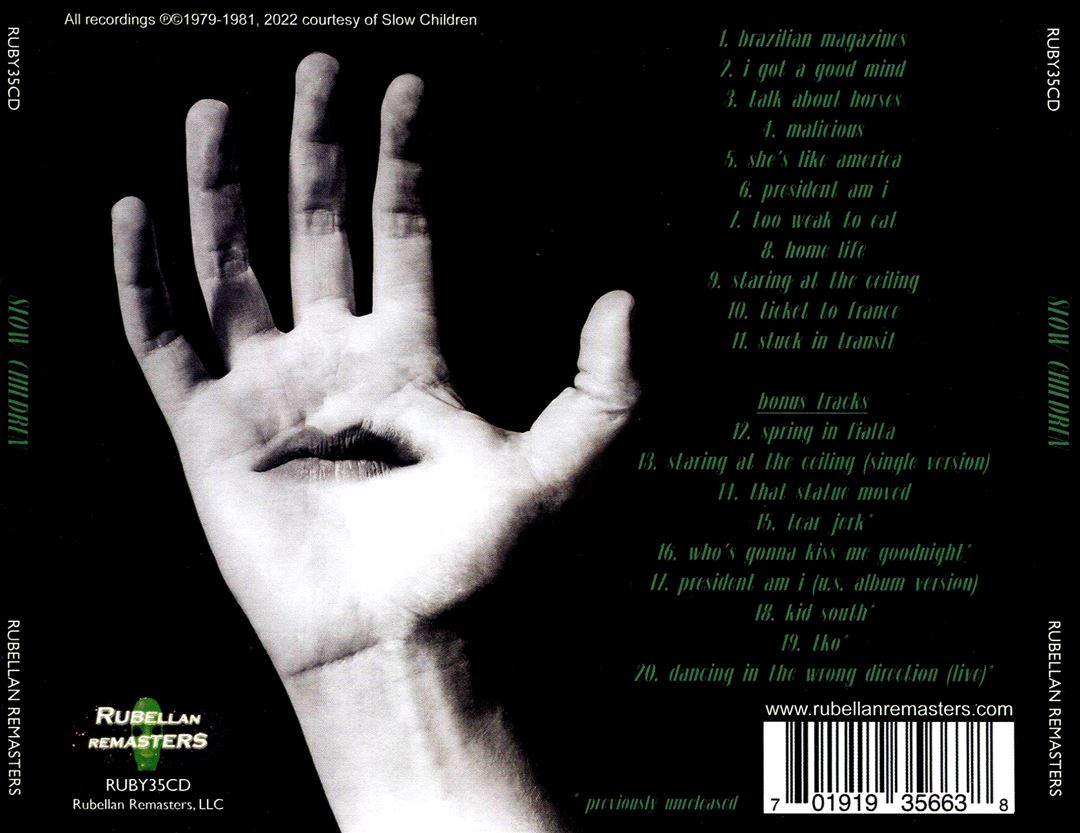 Slow Children [UK] cover art