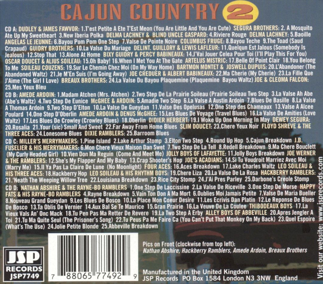 Cajun Country, Vol. 2 cover art