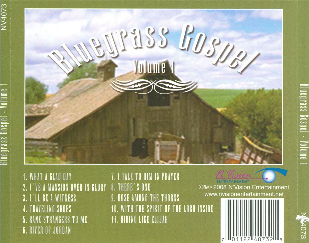 Bluegrass Gospel, Vol. 1 cover art