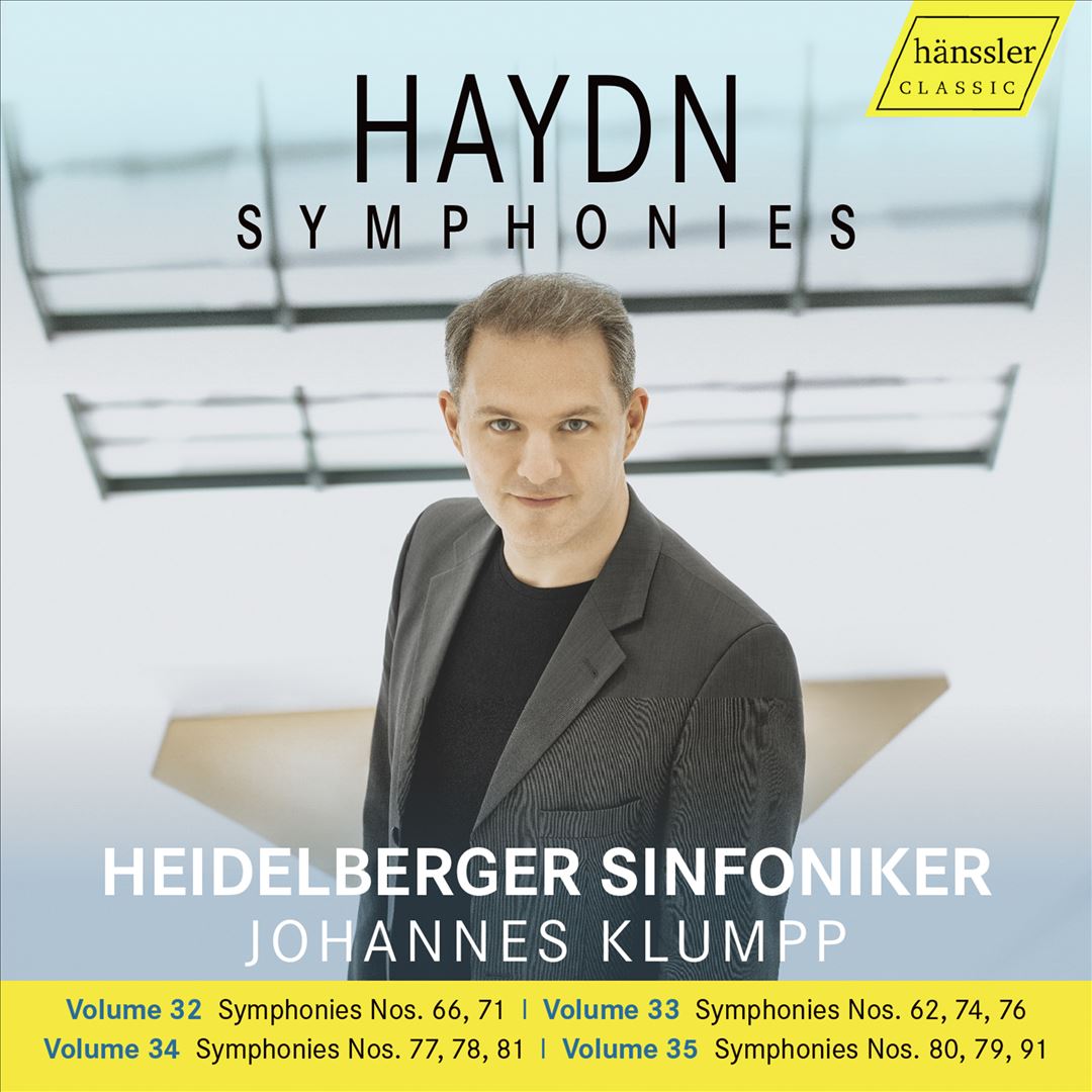 Haydn: Symphonies, Vols. 32, 33, 34, 35 cover art