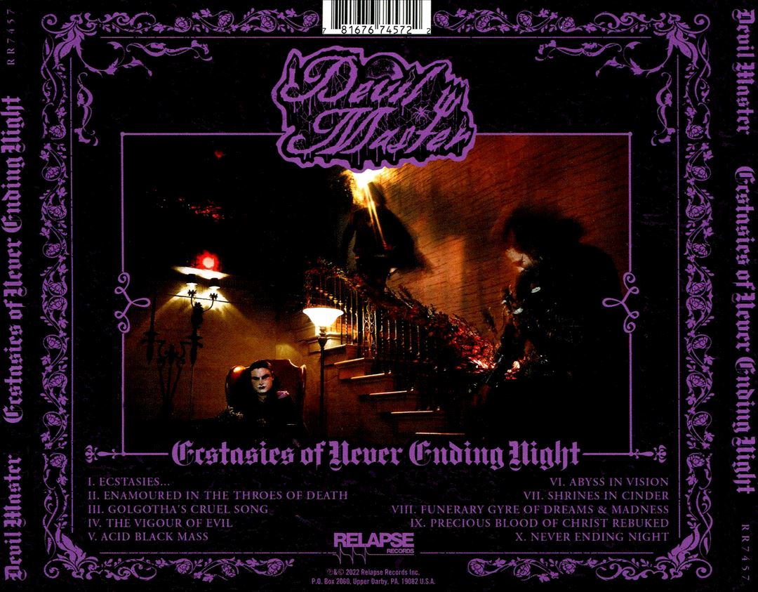 Ecstasies of Never-Ending Night cover art