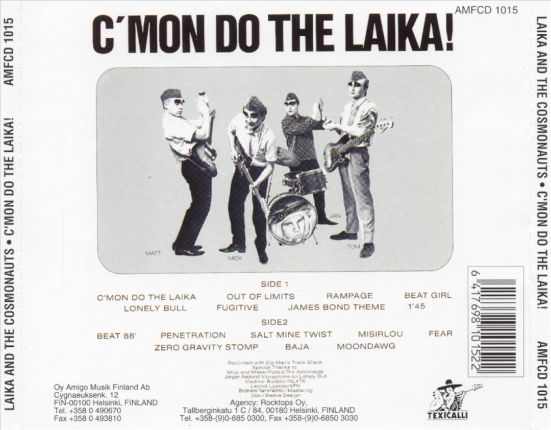 C'mon Do the Laika cover art