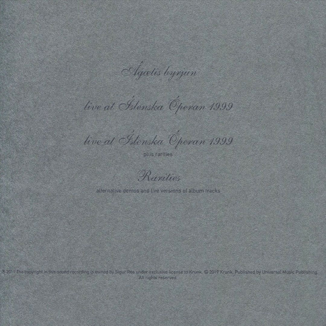 Ágætis Byrjun [20th Anniversary Edition] cover art