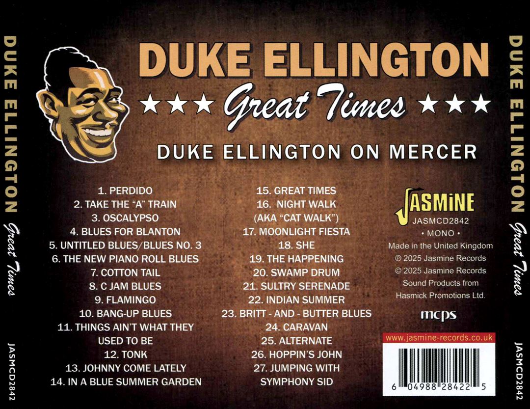 On Mercer: Great Times cover art