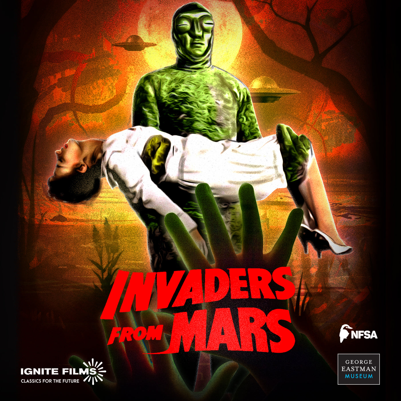 Invaders From Mars [Blu-ray] cover art
