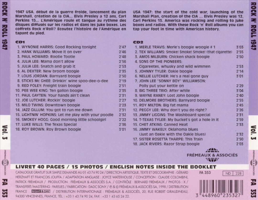 Rock & Roll, Vol. 3: 1947 cover art