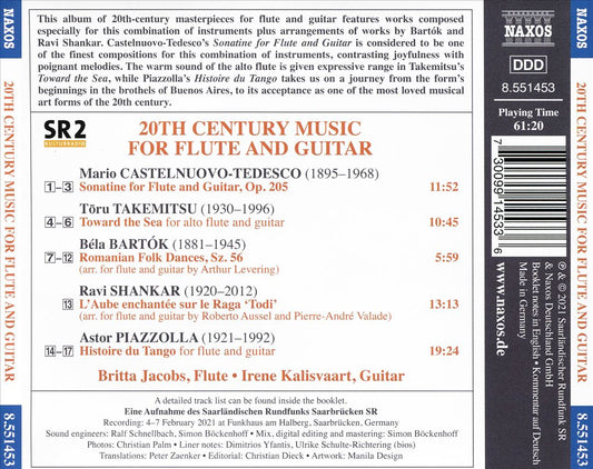 20th Century Music for Flute and Guitar cover art