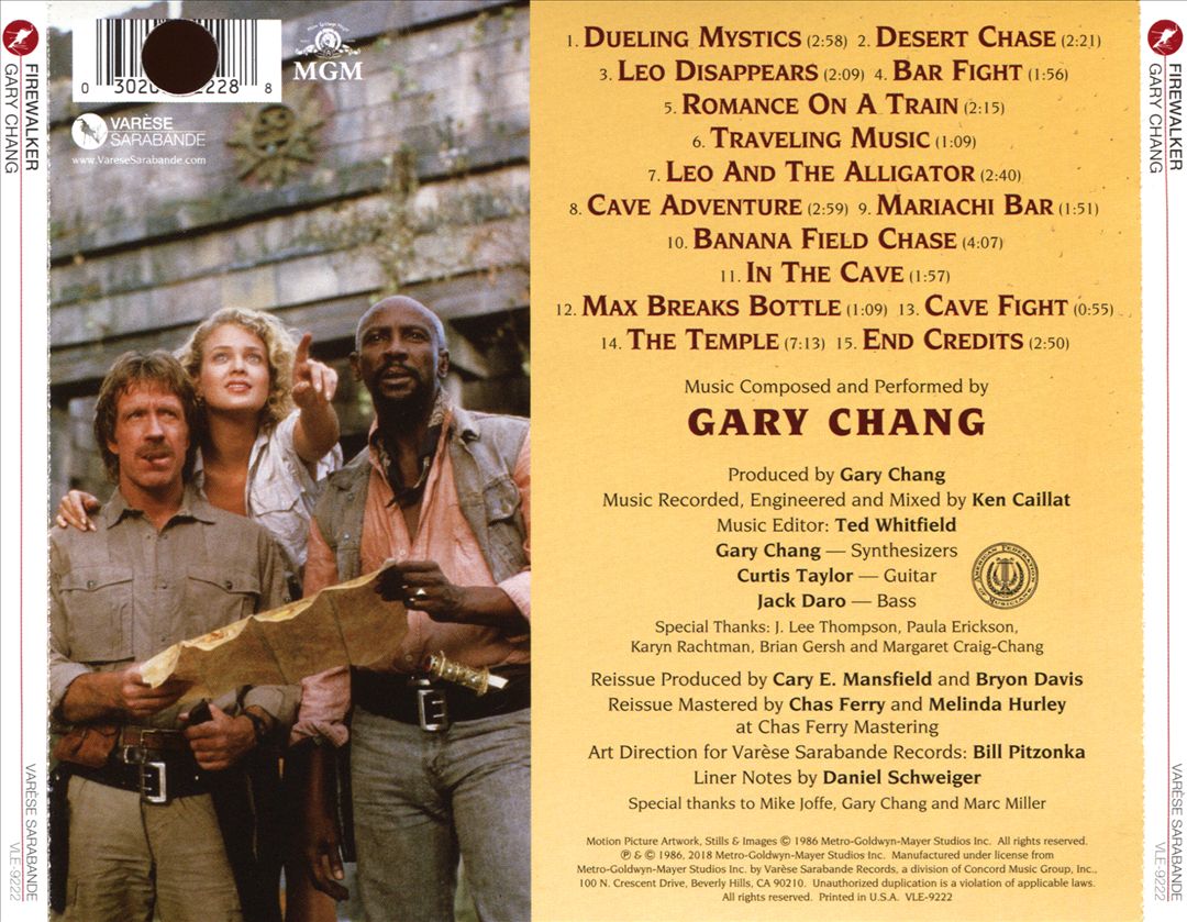 Firewalker [Original Motion Picture Soundtrack] cover art