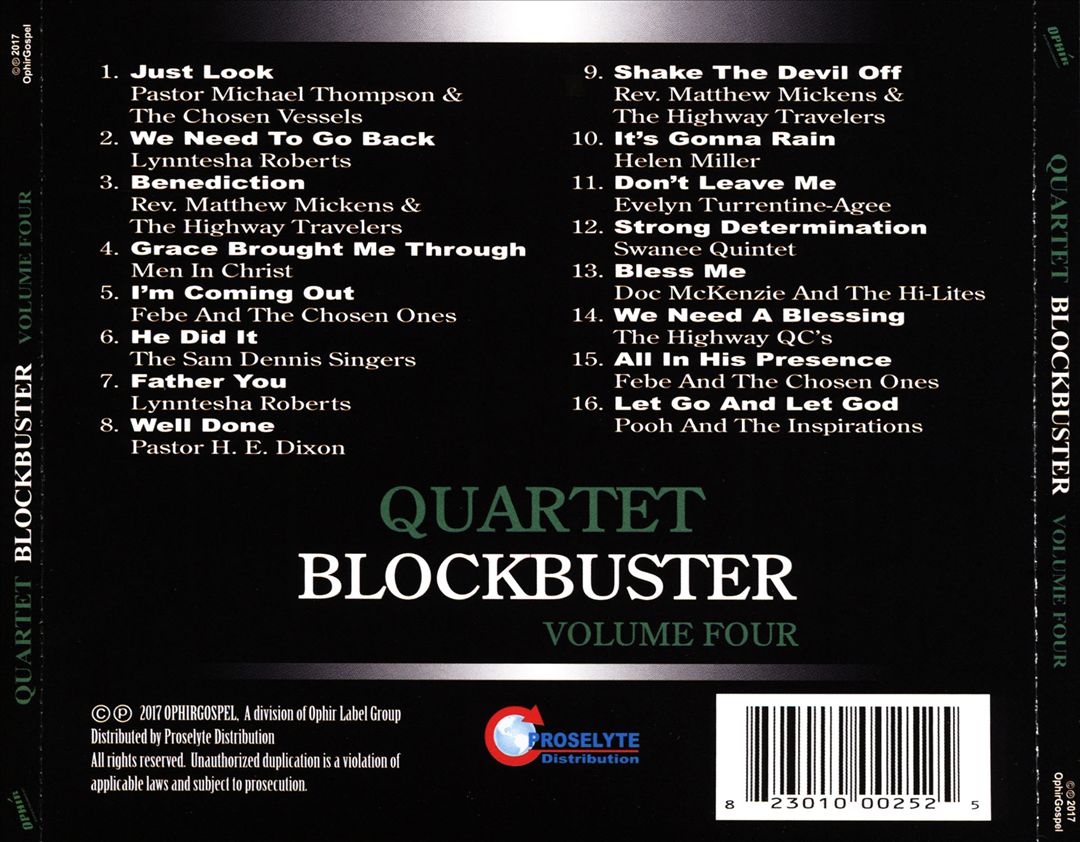 Quartet Blockbuster,Vol. 4 cover art