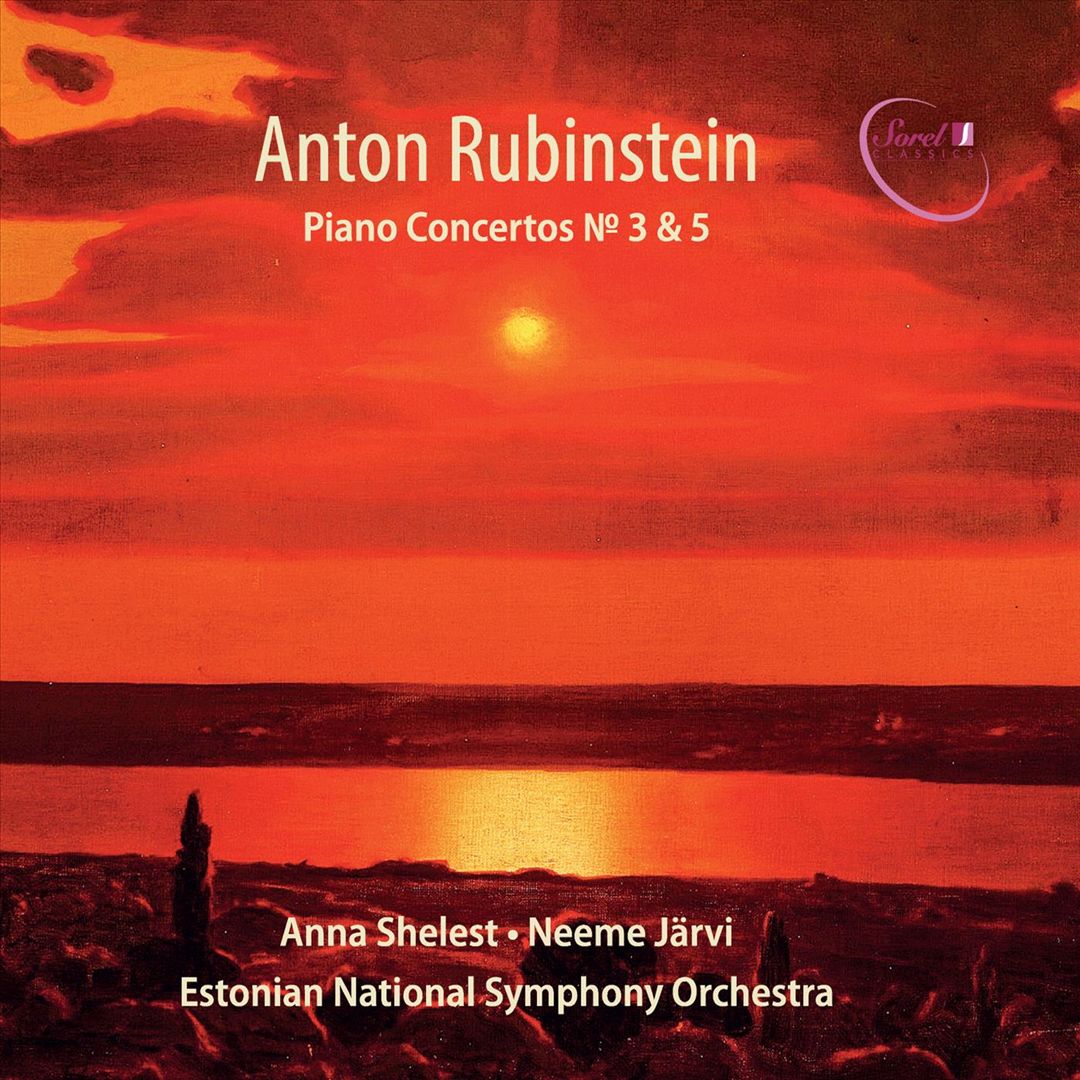 Anton Rubinstein: Piano Concertos No. 3 & 5 cover art