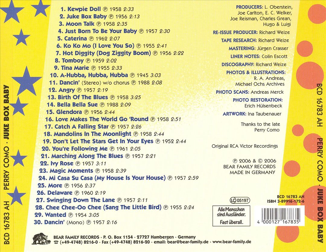 Juke Box Baby cover art