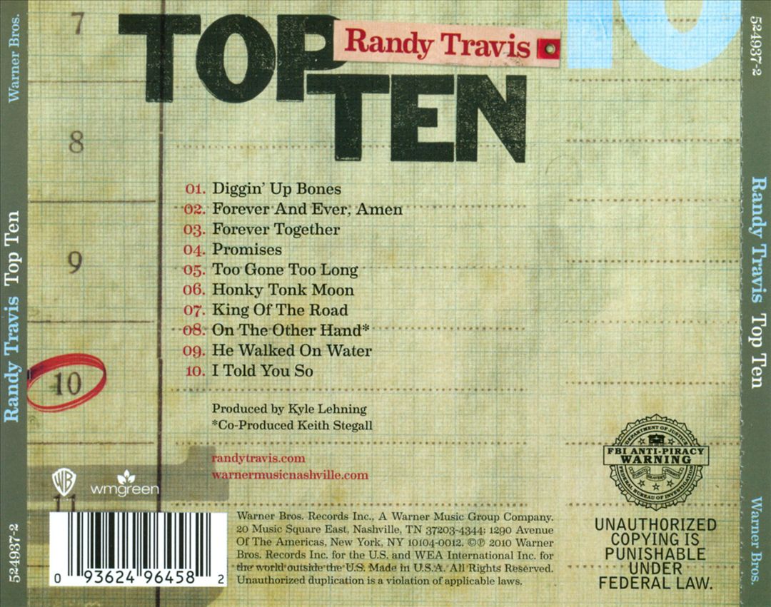 Top Ten cover art