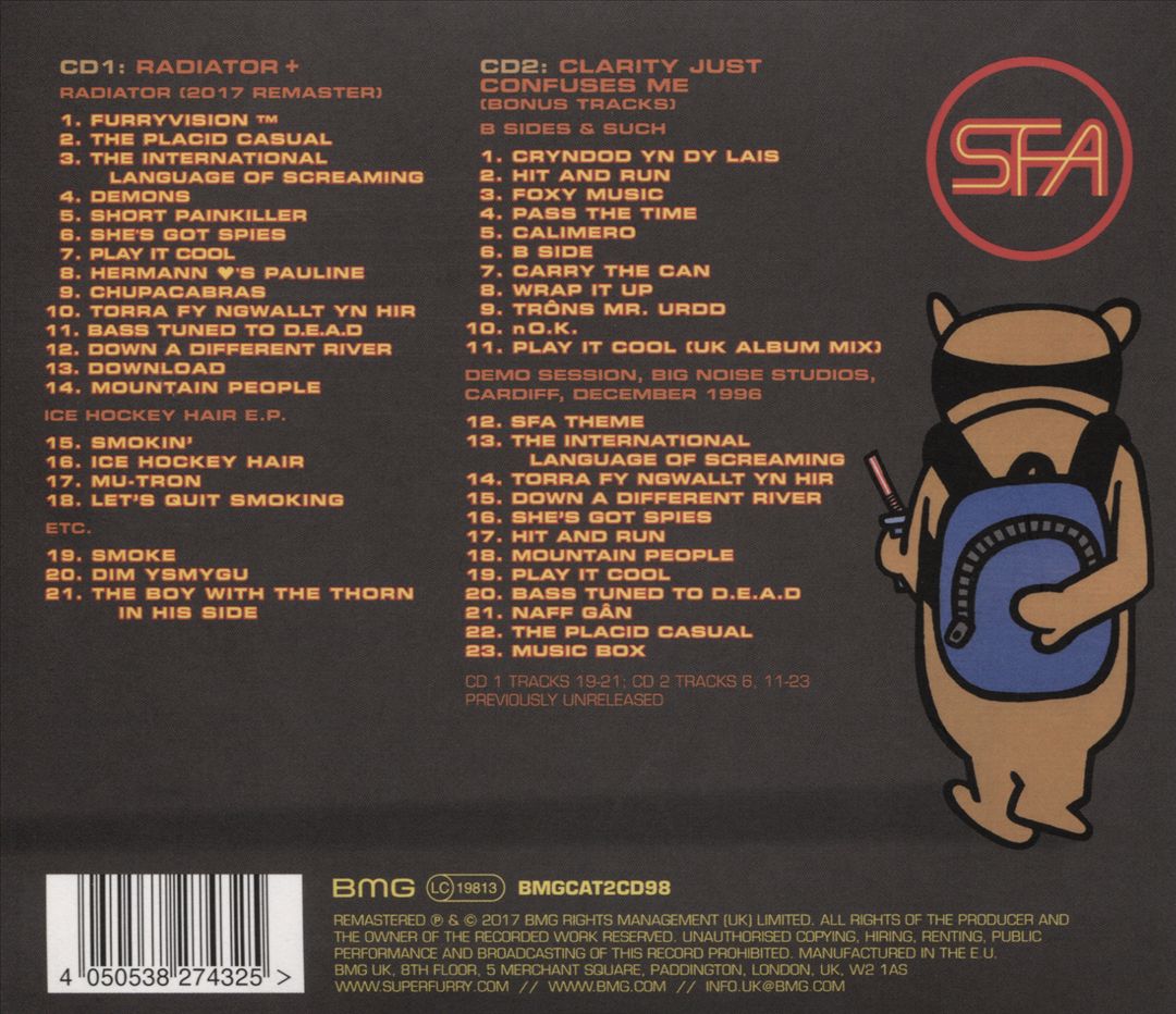 Radiator [20th Anniversary Edition] [2 CD] cover art