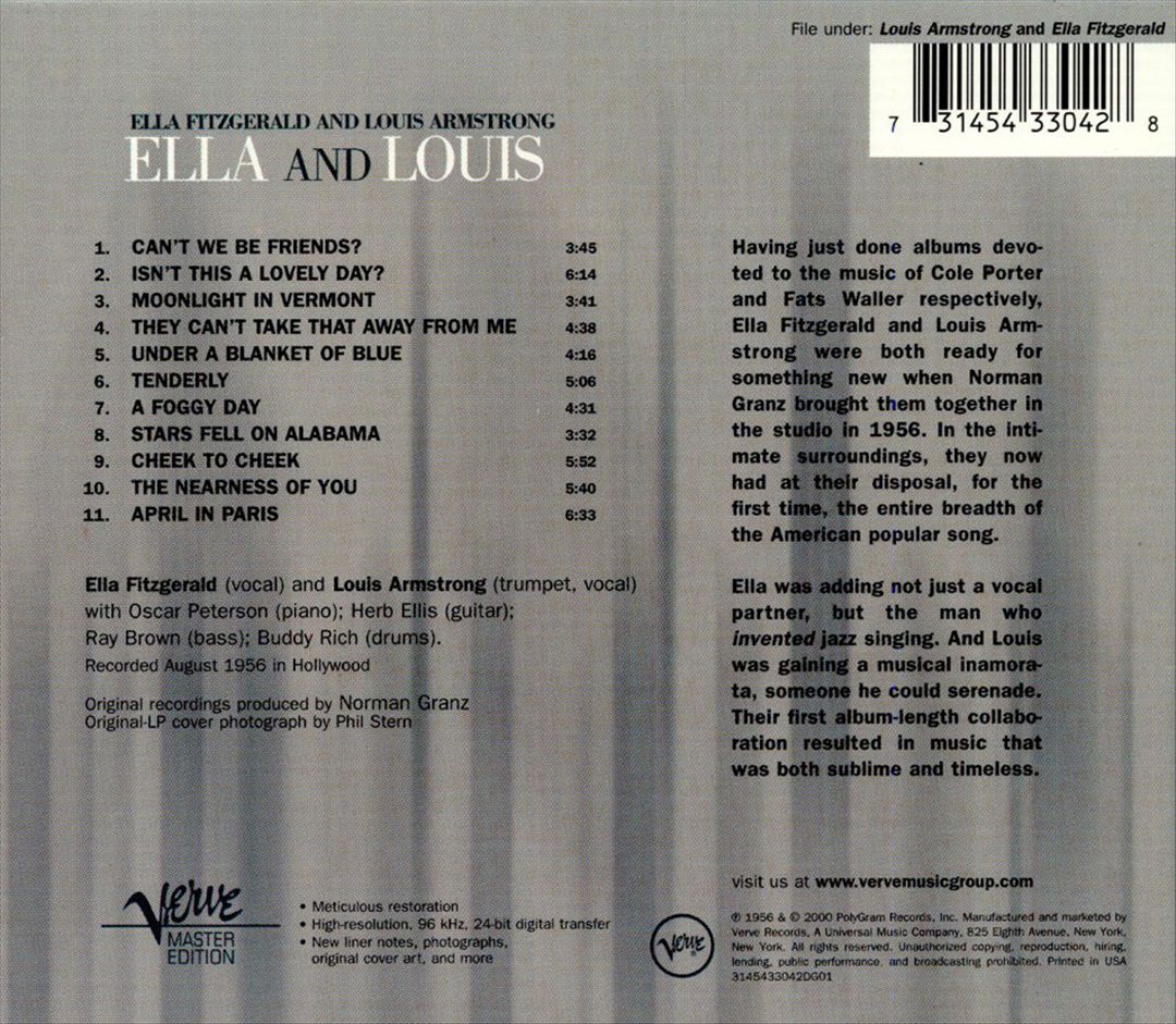 Ella and Louis [Master Edition] cover art