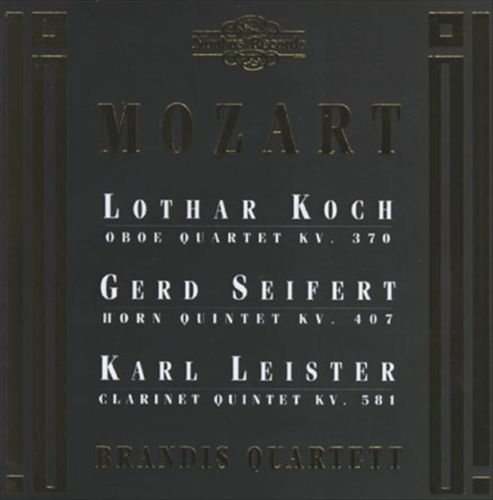 Mozart: Oboe Quartet; Horn Quintet; Clarinet Quintet cover art