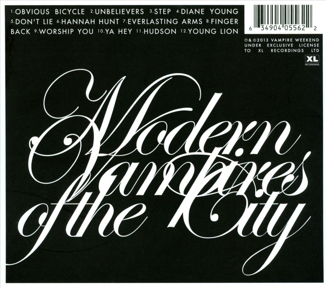 Modern Vampires of the City cover art