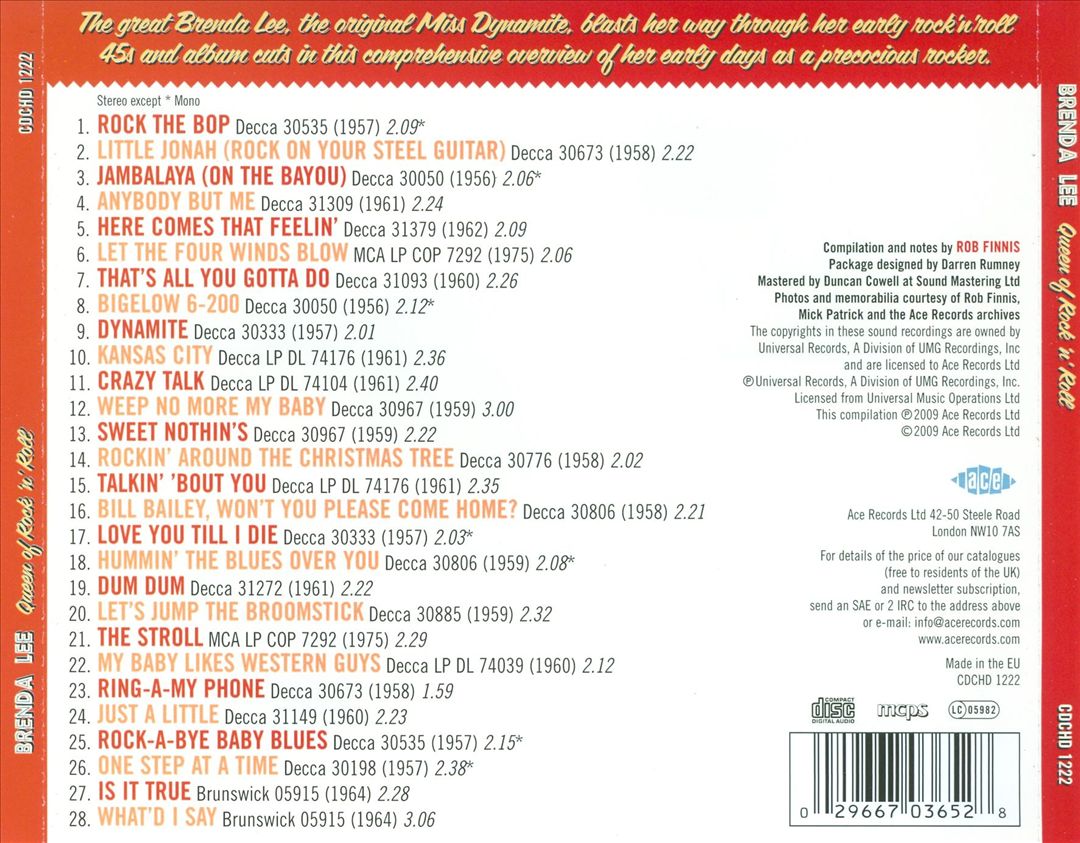 Queen of Rock 'n' Roll cover art