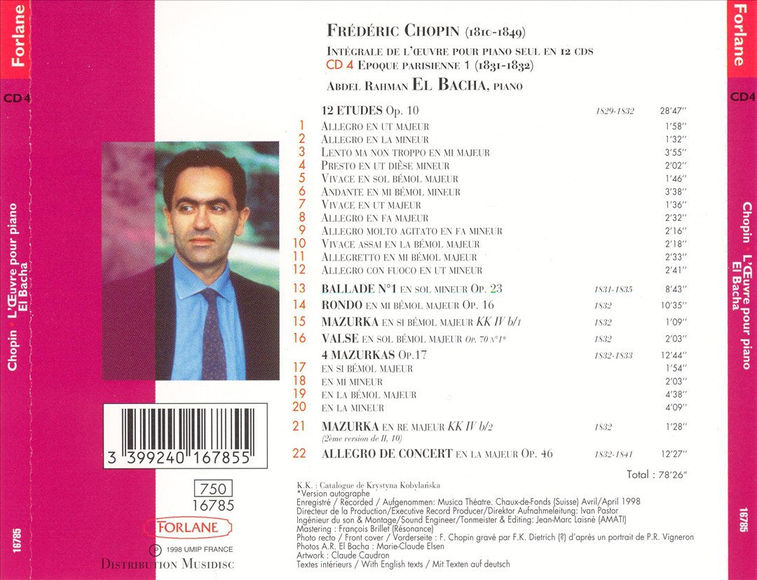 Chopin: Epoque parisienne, Vol. 1 (1831-1832) cover art
