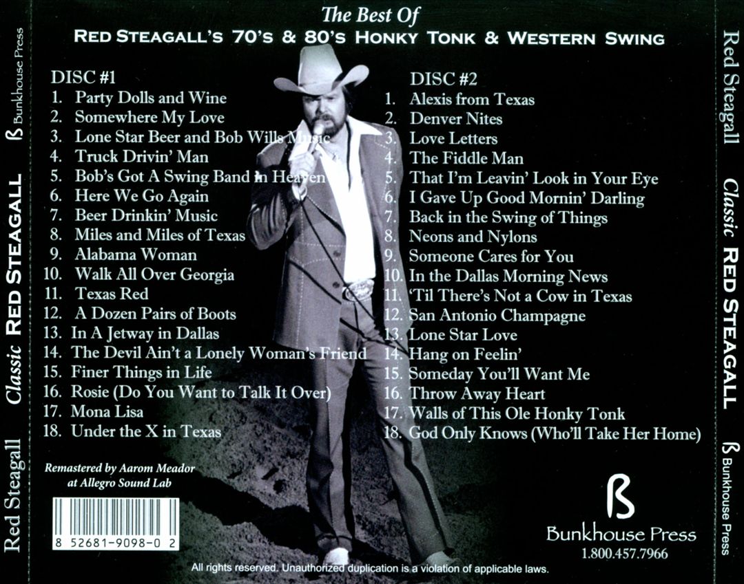 Classic Red Steagall cover art