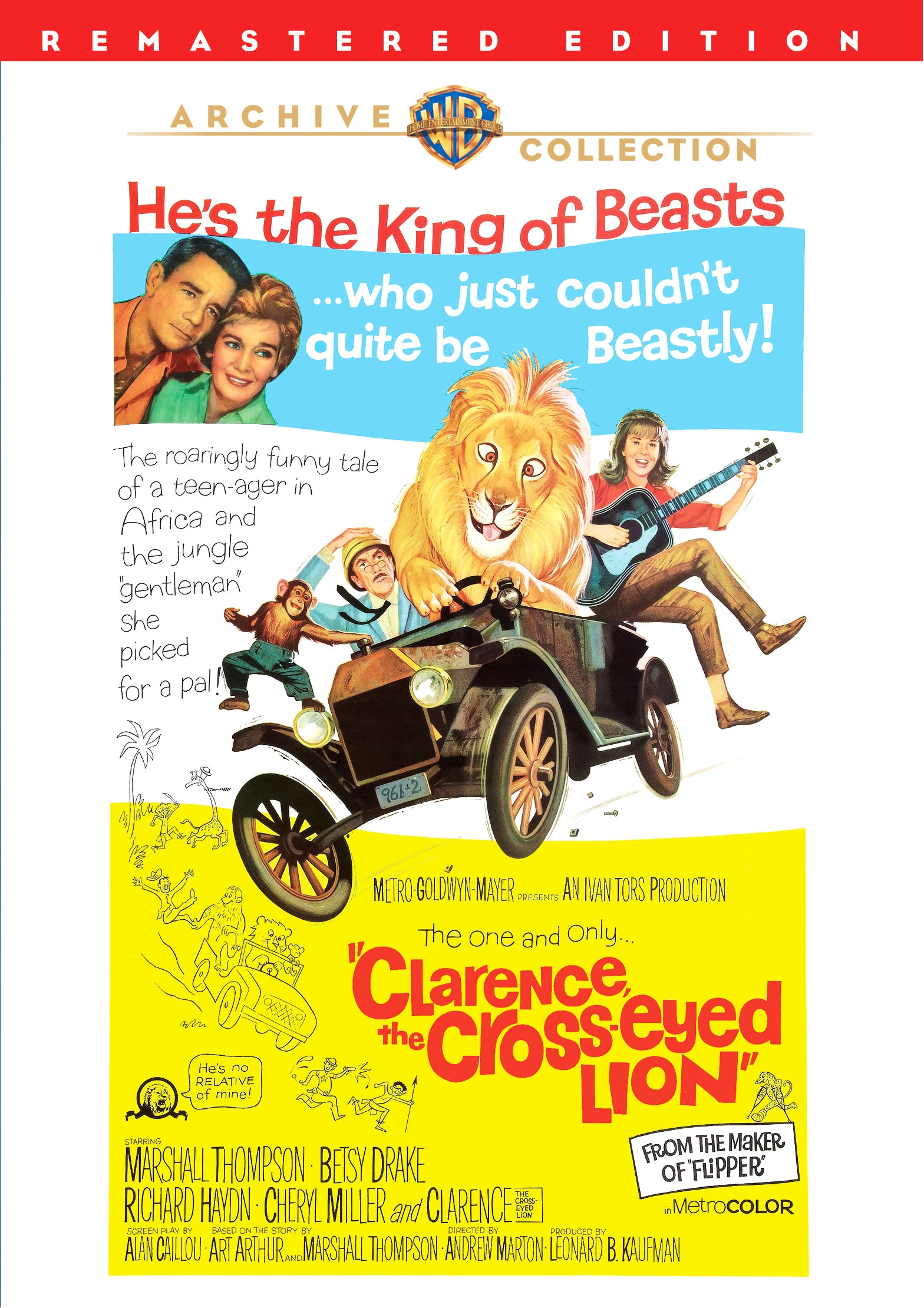 Clarence, the Cross-Eyed Lion cover art